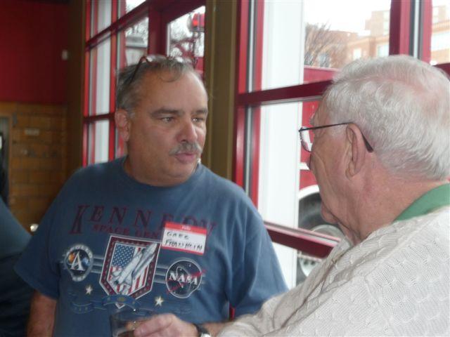 Greg Franklin at 12/7/11 lunch; another retiree from FS19